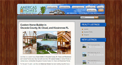 Desktop Screenshot of americas-homes.com